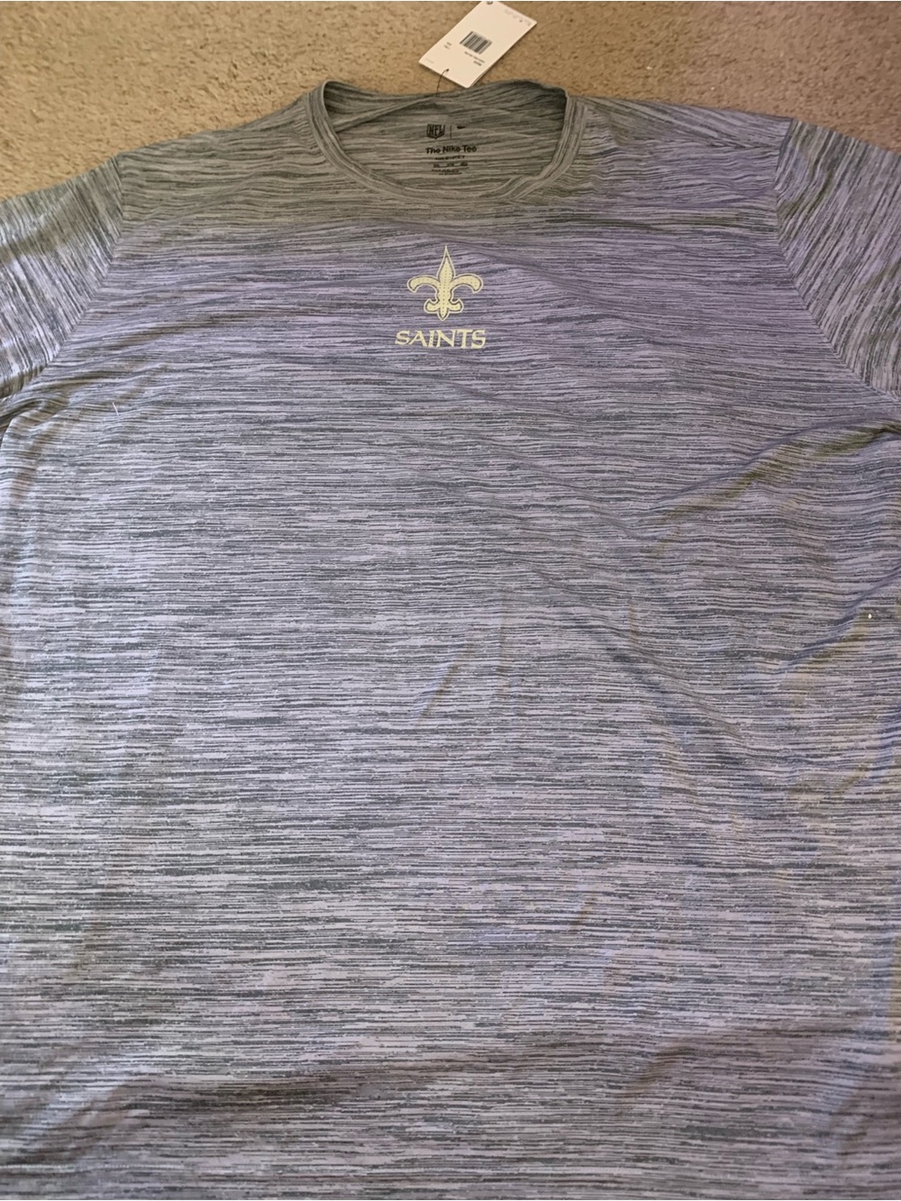 Nike Dri-Fit NFL New Orleans Saints Short Sleeve Tee 3XL NWT